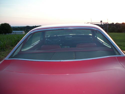 1968 Plymouth GTX 440 4-SPEED DANA REAR RED ON RED Driver, image 4