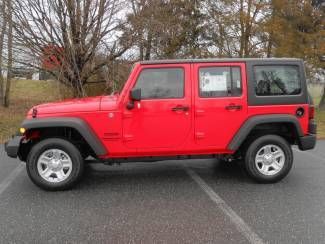 New 2013 jeep wrangler sport 4wd 4dr