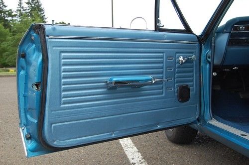 1967 Chevrolet Chevelle Malibu 283 Marina Blue Two Owner Solid Rust Free Driver, US $19,000.00, image 3