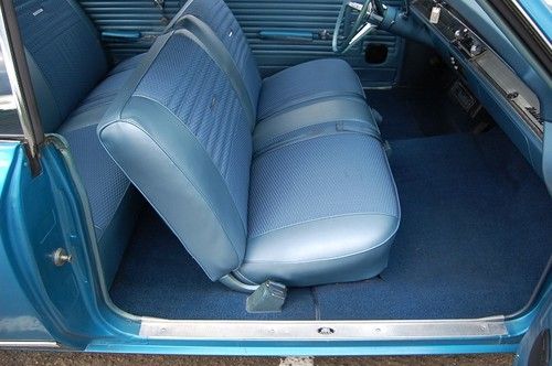 1967 Chevrolet Chevelle Malibu 283 Marina Blue Two Owner Solid Rust Free Driver, US $19,000.00, image 9