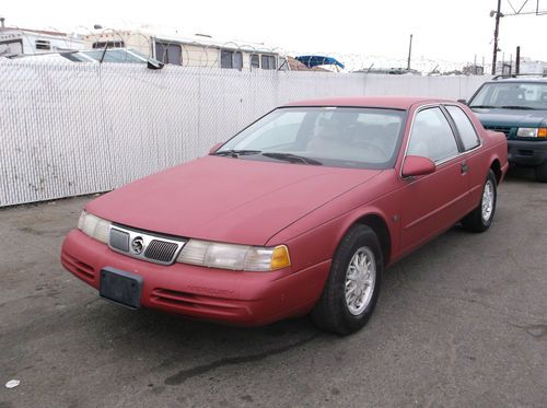 1995 mercury cougar, no reserve