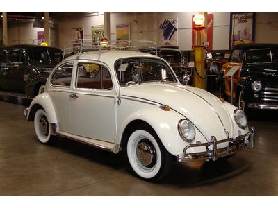 1966 volkswagen beetle german made california car restored