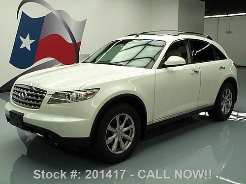 2008 infiniti fx35 awd leather sunroof rear cam 40k mi texas direct auto