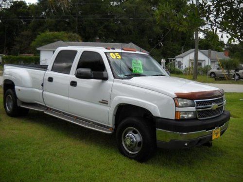 Very nice loaded 2005 chevrolet silverado 3500 1 ton duramax diesel 4x4!