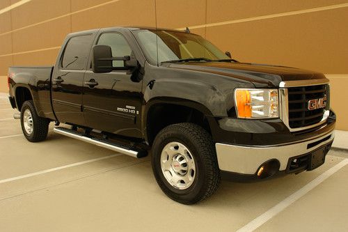 09 gmc sierra 2500hd slt z71 package crew diesel 4wd navigation moon roof camera