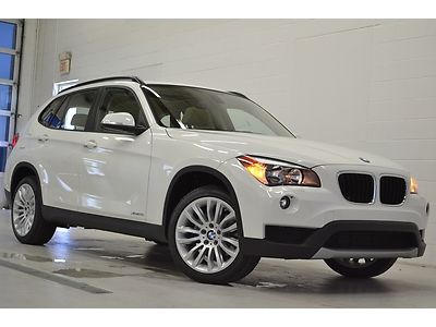 Great lease/buy! 14 bmw x1 28i premium cold weather roof rails leather moonroof