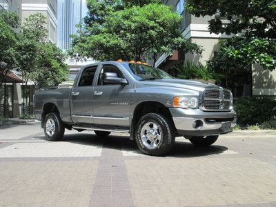 2005 ram 3500 laramie ram 2500 5.9l diesel 4x4 navi quad cab 1-ton short bed