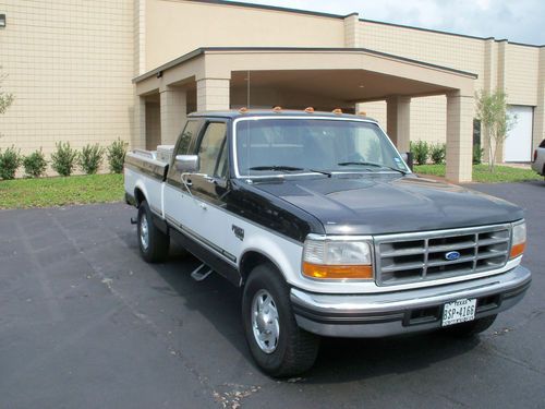 1996 ford f-250 xlt extended cab pickup 2-door 7.3l 2 owner cold air