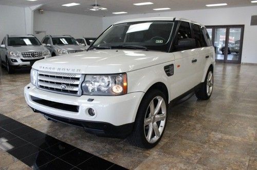 2006 range rover sport~awd~super charged~nav~22s~htd lea~hid~only 78k miles