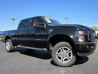 2008 ford f250 lariat harley davidson superduty crew cab diesel 4x4 lifted truck