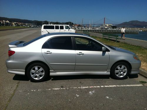 2003 toyota corolla s sedan 4-door 1.8l