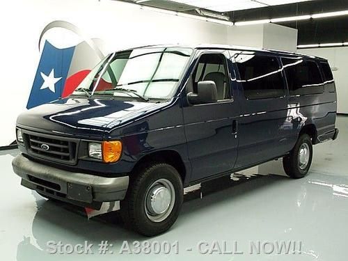 2006 ford e-350 ext 15-passenger van 5.4l v8 cruise ctl texas direct auto