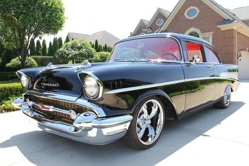 1957 chevy pro touring big block 6 speed hottest around