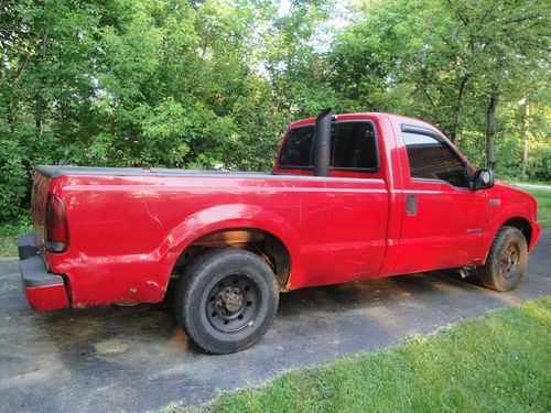 1999 ford f-250 super duty 7.3l diesel 2wd harley davidson front end 117k miles!