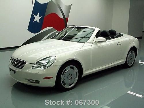 2005 lexus sc430 hard top nav htd leather xenons 71k mi texas direct auto