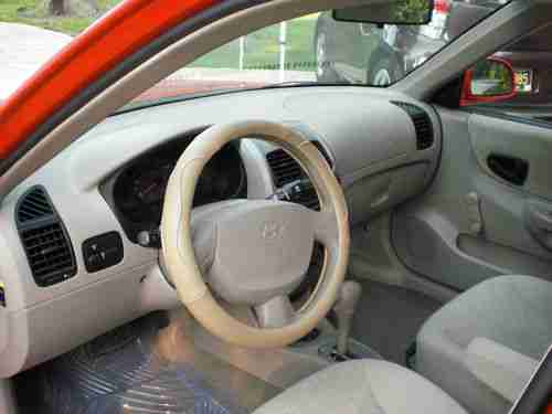 2004 Hyundai Accent Sedan 4-Door 1.6L (Red), US $3,950.00, image 15
