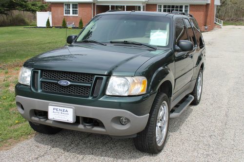 2003 ford explorer sport xlt sport utility 2-door 4.0l no reserve auction!!!