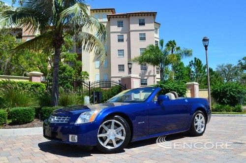 2004 cadillac xlr convertible**low miles**navi**heads-up**satellite**fla car**