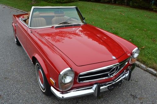 1970 mercedes 280sl restored in 2008