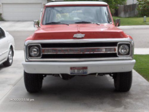 1970 chevrolet blazer base sport utility 2-door 5.7l