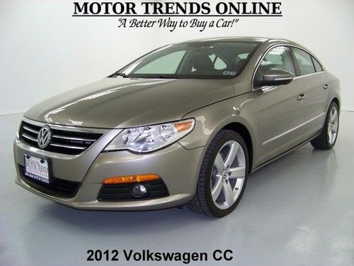 Cc luxury navigation 2.0t turbo leather htd seats bluetooth 2012 volkswagen 41k
