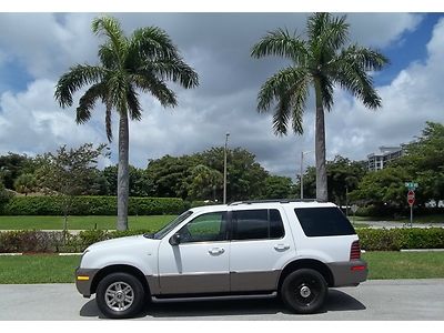 2003 mercury mountaineer all wheel drive -clean-adjustable pedals- c d and tape