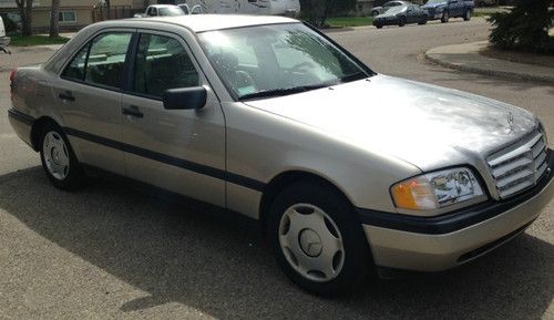 1997 mercedes-benz c230 base sedan 4-door 2.3l no reserve