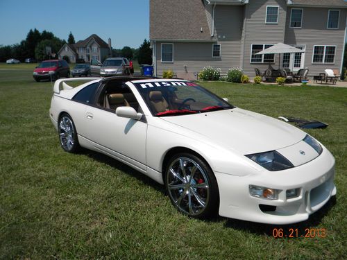 1991 nissan 300zx 2+2 show car. triple pearl white.