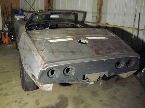 1969 Corvette Convertible project 69 Vette roadster, image 10
