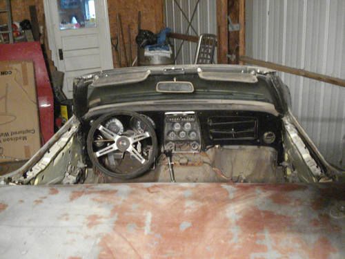 1969 Corvette Convertible project 69 Vette roadster, image 17