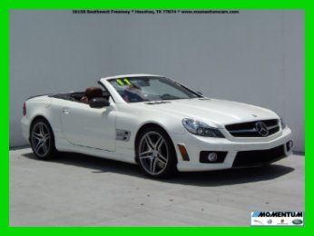 2011 mercedes-benz sl63 amg 12k mile*pano roof*front&amp;rear park assist*navigation