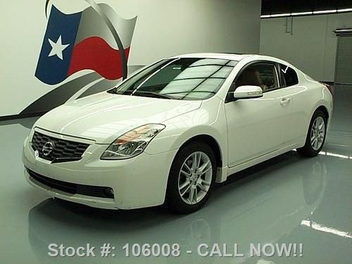 2008 nissan altima 3.5 se auto sunroof nav rear cam 63k texas direct auto