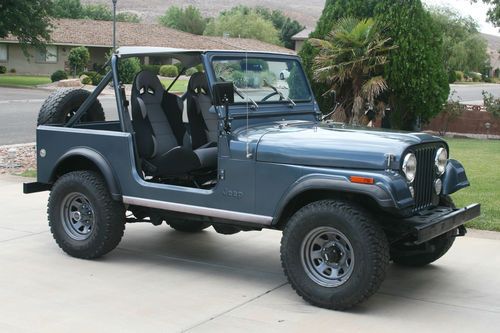 1983 cj-7 very tasteful build/restoration no rust runs great southwest since new