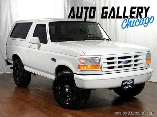 1996 ford bronco wb xl 4wd