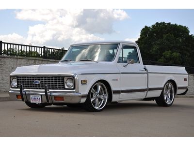 1972 chevrolet cheyenne c-10 shortbed fleetside resto mod