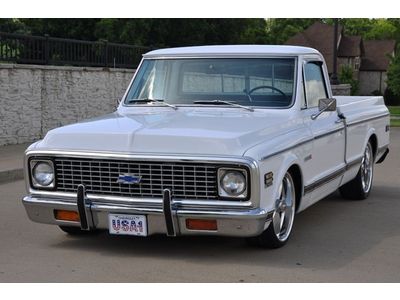 1972 Chevrolet Cheyenne C-10 Shortbed Fleetside resto mod, image 3