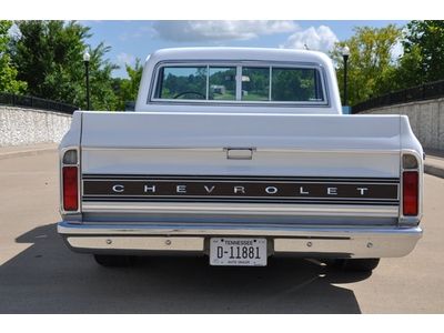 1972 Chevrolet Cheyenne C-10 Shortbed Fleetside resto mod, image 9