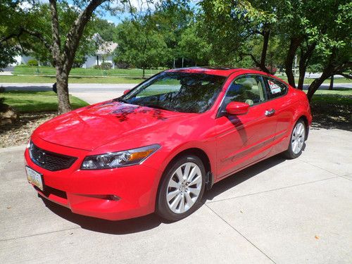 2008 honda accord ex-l coupe v6 loaded 26,900+ miles