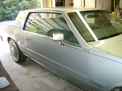 81 cadillac eldorado coupe,silver, low miles,garage kept,estate sale,others soon