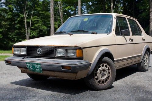 1984 volkswagen jetta base sedan 4-door 1.6l