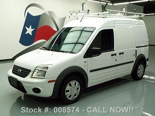 2010 ford transit connect cargo van xlt partition 36k texas direct auto