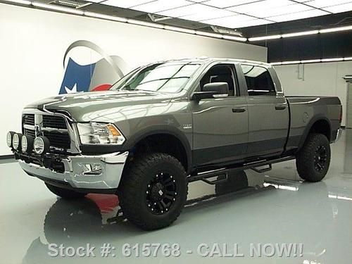 2011 dodge ram 2500 crew hemi 4x4 lift nav rear cam 18k texas direct auto