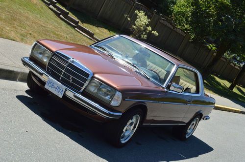 1977 mercedes 280ce with 5 spd. conversion