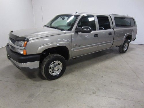 2003 chevy silverado 2500hd 6.6l duramax turbo diesel crew long bed 80 pics