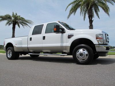 Ford superduty lariat crew cab dually 4wd 6.4l twin turbo powerstroke diesel