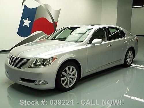 2007 lexus ls460 comfort sunroof nav rearview cam 41k! texas direct auto