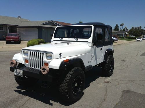 1992 jeep wrangler yj 20k miles mint condition 119 pics &amp; hd video no reserve