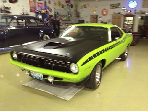 1970 plymouth cuda aar 340 6 pk pistol grip 4 speed