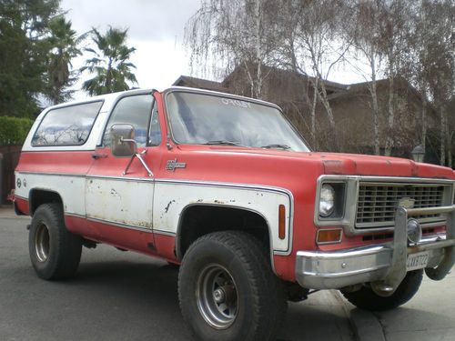 1974 k5 blazer 4x4 chayenne with lots of factory options