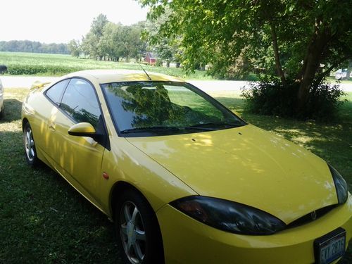 2000 mercury cougar v6 coupe 2-door 2.5l
